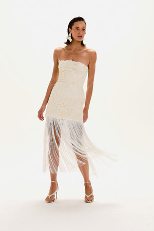 VESTIDO ROSANE OFF WHITE