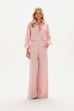 CALÇA BIA ROSA PLISSE
