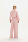 CALÇA BIA ROSA PLISSE