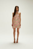 VESTIDO CURTO HELENA FLORAL AQUARELE
