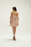 VESTIDO CURTO HELENA FLORAL AQUARELE