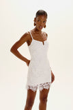 VESTIDO CURTO JULIETA OFF WHITE