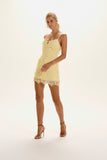 VESTIDO CURTO JULIETA AMARELO LIGHT