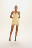 VESTIDO CURTO JULIETA AMARELO LIGHT
