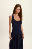 VESTIDO SASHA AZUL NAVY