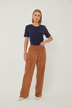 CAMISETA MARCELIA AZUL MARINHO