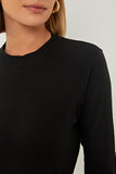 CAMISETA MANGA LONGA OLIMPO PRETA