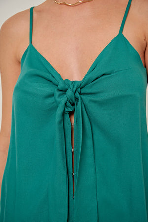 BLUSA AUDREY CREPE VERDE