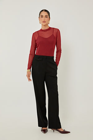 CALÇA FLÓRIDA ALFAIATARIA PRETA