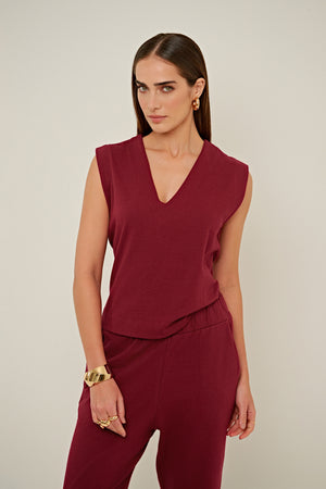 BLUSA VITÓRIA MALHA AMEIXA