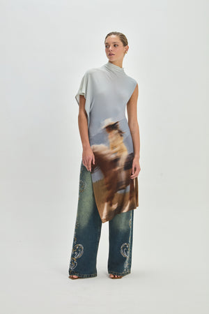 BLUSA ISA MAXI HORSE