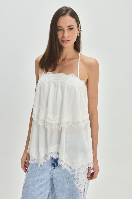 BLUSA CELESTE OFF WHITE 2842