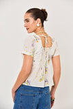 BLUSA MARIETA ESTAMPA FLORAL