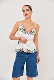 BLUSA MELANIE VISCOSE COM BORDADO