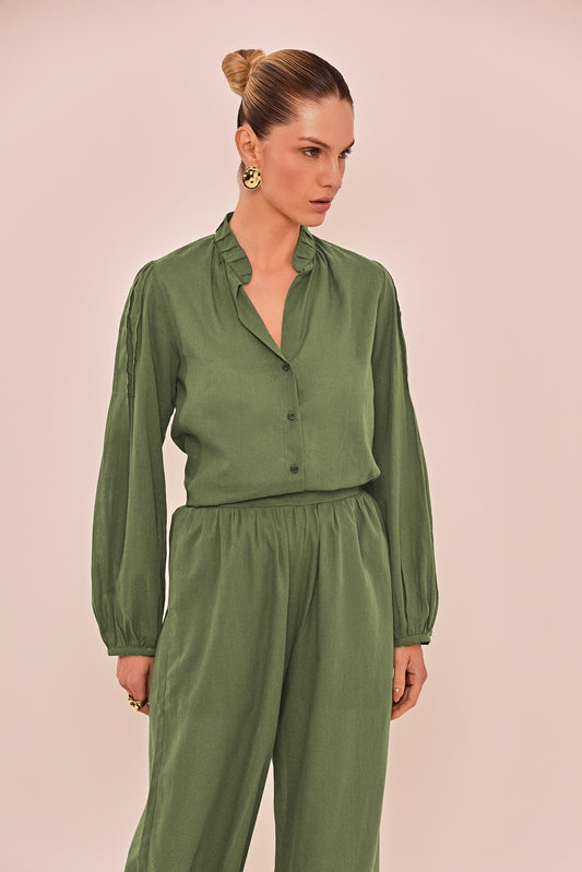 CAMISA PURITY VERDE 2415