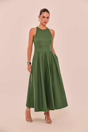 VESTIDO PATRÍCIA TRICOLINE PAPER TOUCH