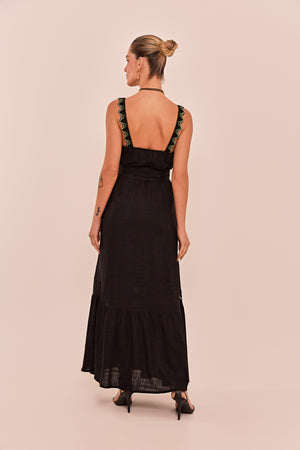 VESTIDO MÔNACO COM BORDADO