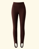 CALÇA LEGGING PEZINHO MARROM