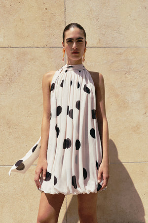 VESTDIDO BALONE OFF WHITE