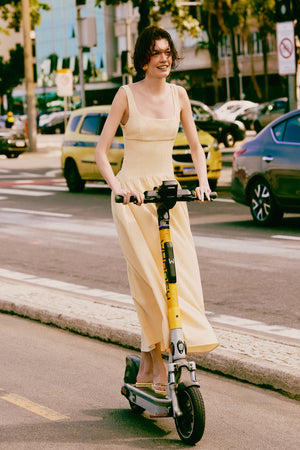 VESTIDO ADELE AMARELO