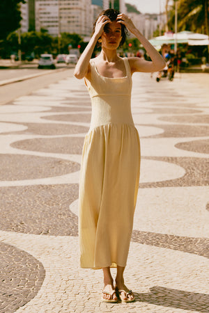 VESTIDO ADELE AMARELO