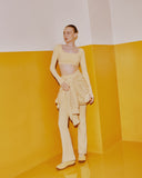 TOP AMARELO MANGA LONGA