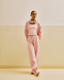 BLUSA MOLETINHO ROSA WELLNESS