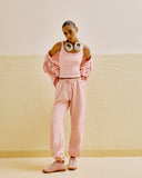 BLUSA MOLETINHO ROSA WELLNESS