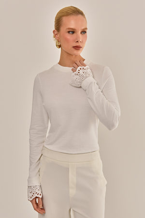 BLUSA ESTRASBURGO OFF WHITE
