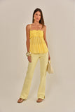 BLUSA GLORIA AMARELO