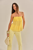 BLUSA GLORIA AMARELO