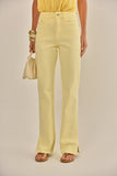 CALÇA GENET AMARELO