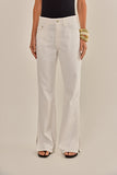 CALÇA GENET BRANCO