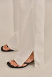 CALÇA GENET BRANCO