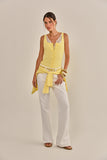 BLUSA ICÔNICA AMARELO