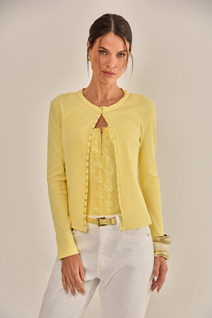 BLUSA IBIZA AMARELO