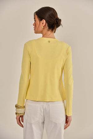 BLUSA IBIZA AMARELO