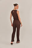 CALÇA ITAMARA CREPE PLISSADO
