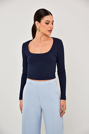 BLUSA LUPIN MARINHO