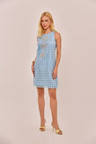 VESTIDO OCEANO LAISE BORDADA