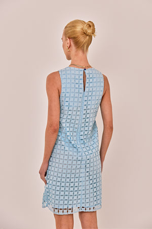 VESTIDO OCEANO LAISE BORDADA
