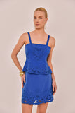 BLUSA PALAZZO CAMBRAIA DE LINHO