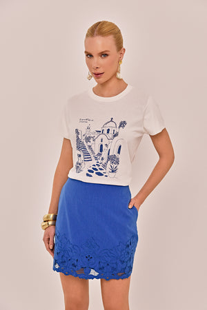 CAMISETA NICE OFF WHITE