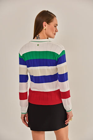 BLUSA CLARICE LISTRADA