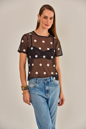 BLUSA ETERNITY ESTAMPA POÁ