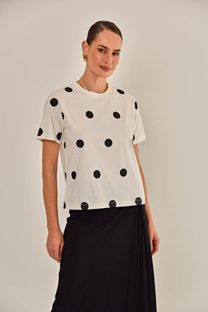 CAMISETA ELLA OFF WHITE