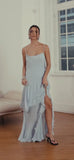 VESTIDO MIDI ANA AZUL