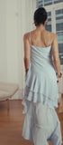 VESTIDO MIDI ANA AZUL
