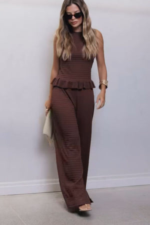 CALÇA TINA CAFÉ