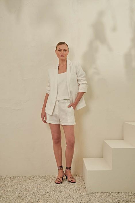 SHORTS AMETISTA OFF WHITE 470